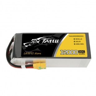 TATTU 12000mAh 22.2V 30C 6S