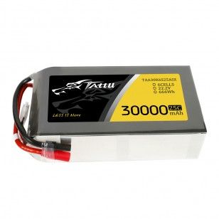 TATTU 30000mAh 22.2V 25C 6S